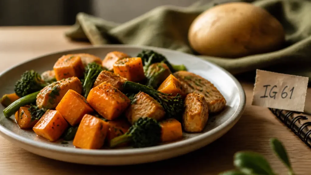 Patates douces et indice glycémique : 61, mais la cuisson change tout