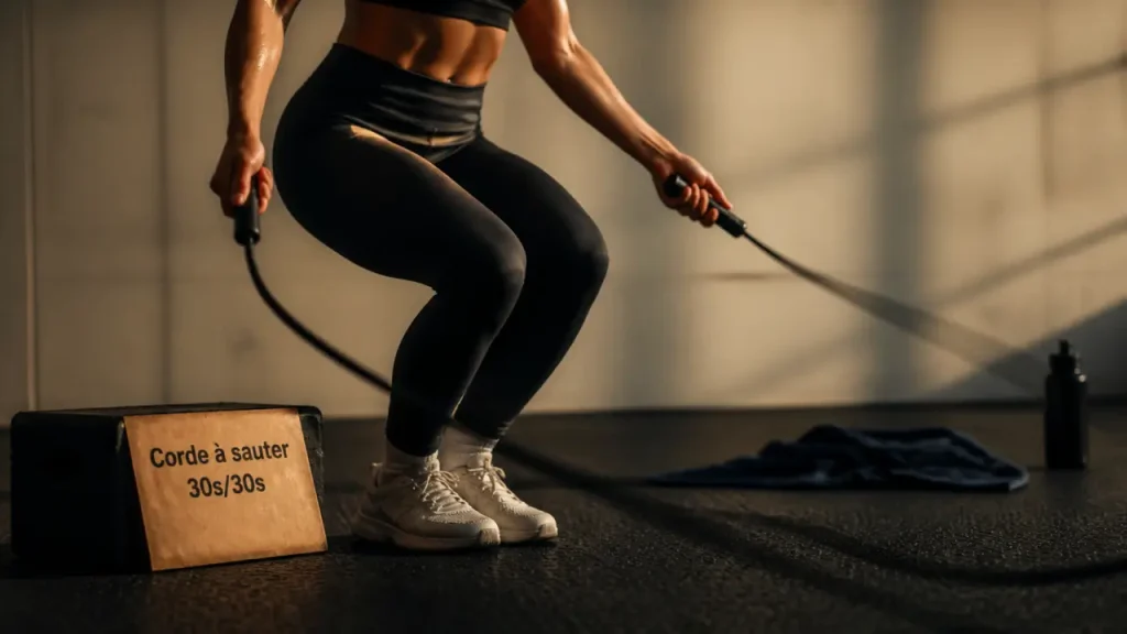 Perdre du poids avec la corde à sauter : 400 calories, séances courtes et progression sur 4 semaines