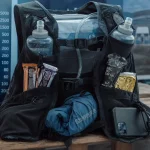 Sac course a pied : gilet trail 12L avec flasques et poche à eau
