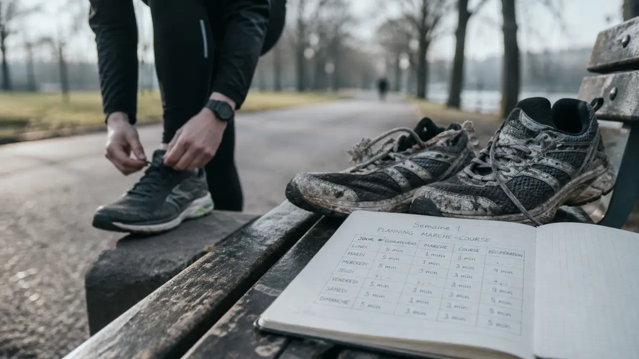 Reprendre la course à pied : chaussures et planning pour espacer les footings 2 à 3 jours