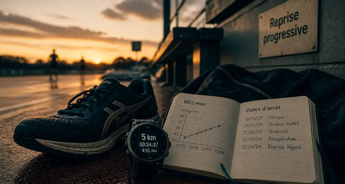 Reprise course à pied : montre chrono et carnet VO2 max
