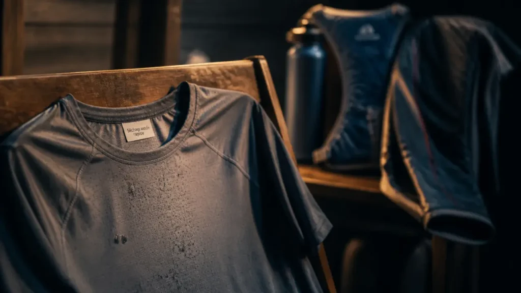 Léger mais technique : le tee-shirt de course à pied qui limite les frottements