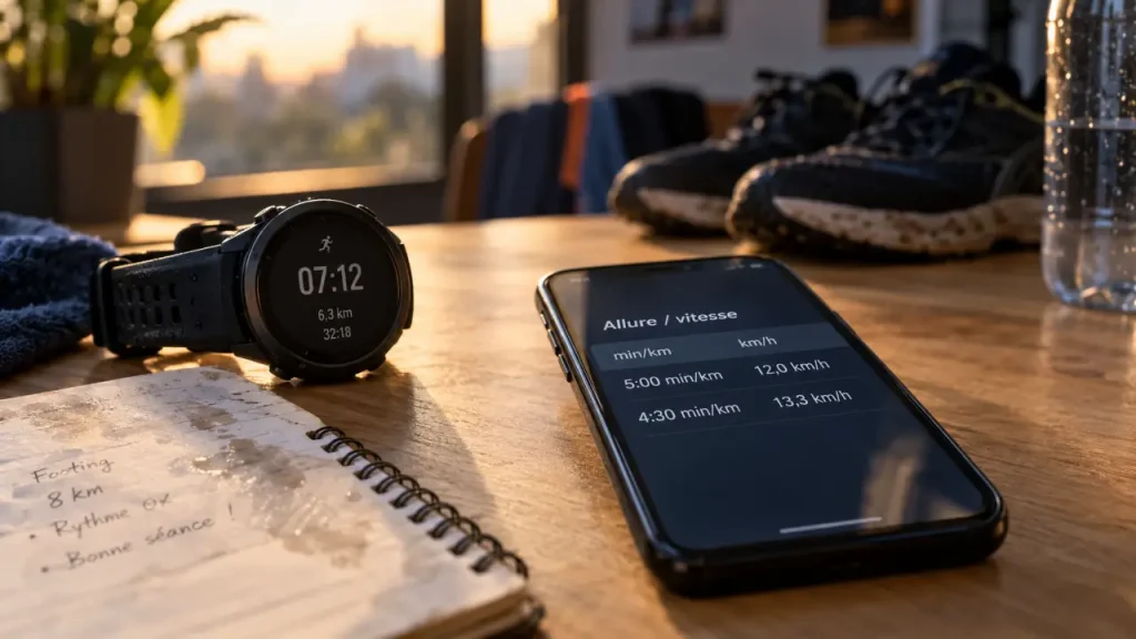Allure et vitesse en course à pied : les conversions pour courir au bon rythme