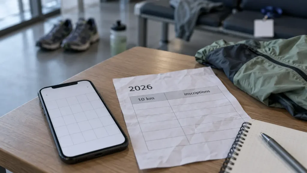 Calendrier course à pied 2026 : choisir sa distance sans oublier le terrain et les inscriptions