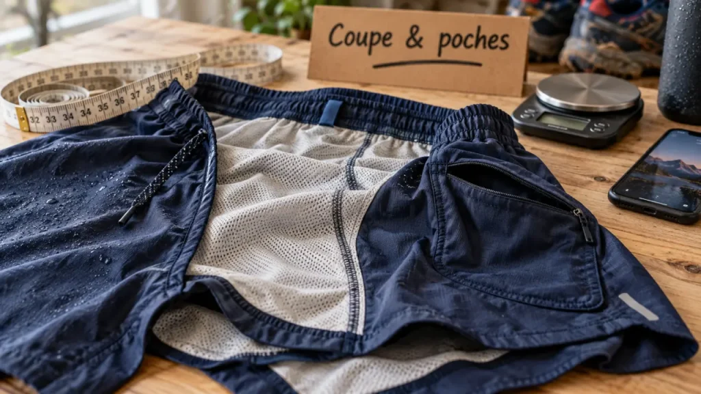 Short de course à pied : de l’air, du maintien et moins de frottements